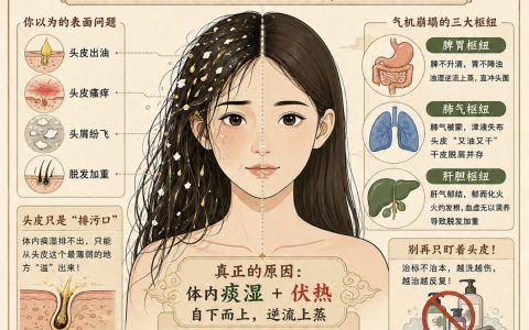 天天洗头依然油腻？从“伏因学”看懂一场自下而上的气机大崩塌